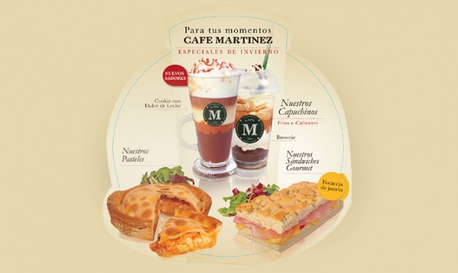 Diseño de POP Café MartÃ­nez