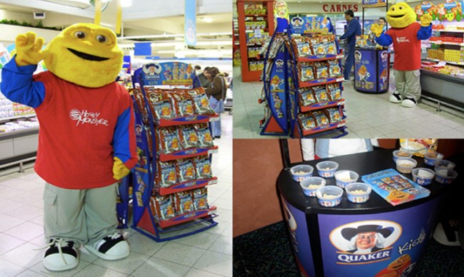 Degustación de producto Quaker