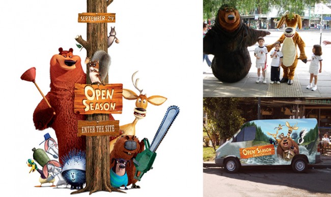 Promoción de PelÃ­cula Open Season