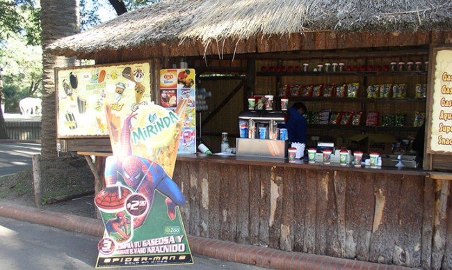 Activación Mirinda en Temaikén